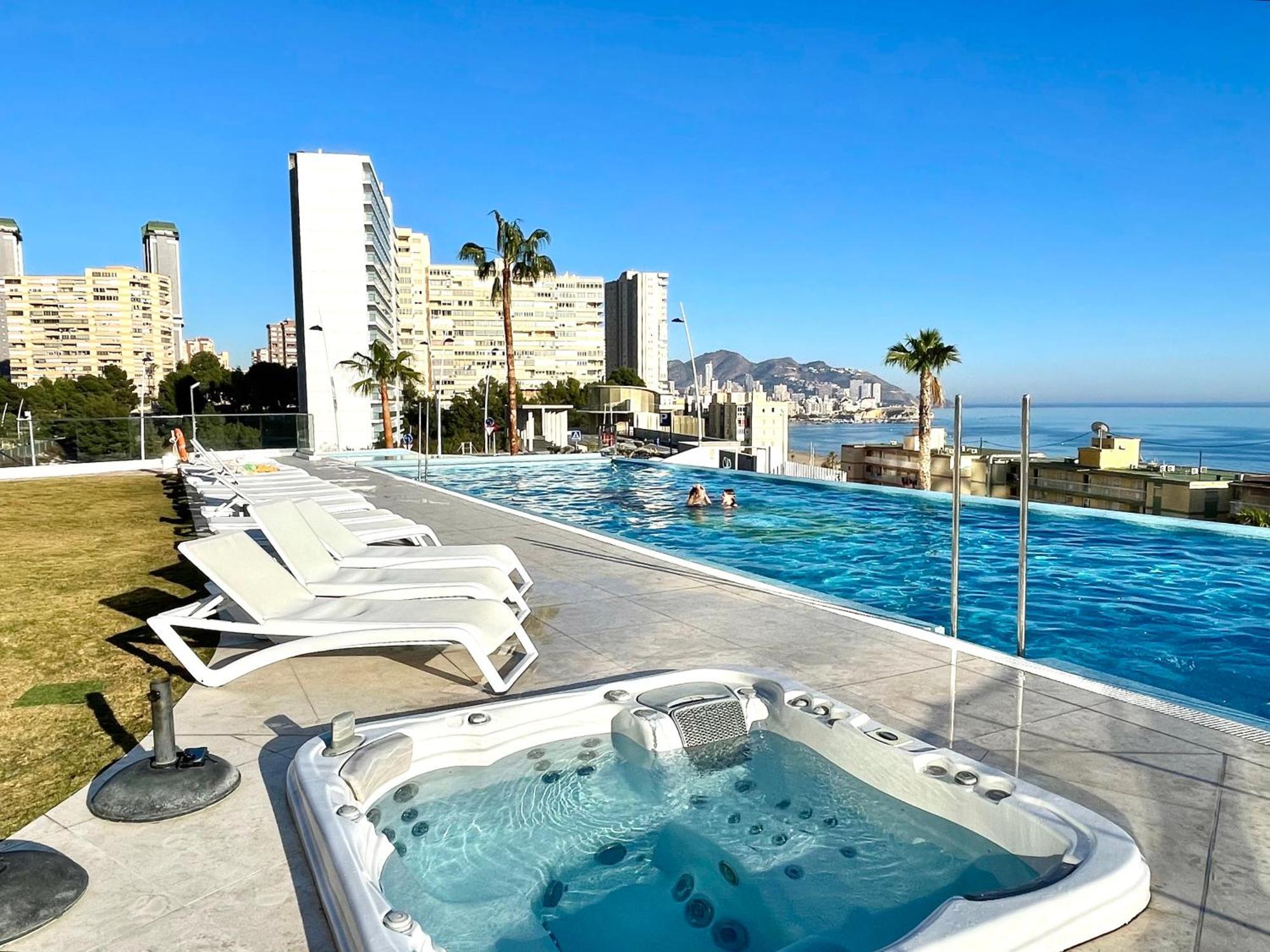 Luxury Apartment Sunset Cliffs 貝尼多姆 外观 照片